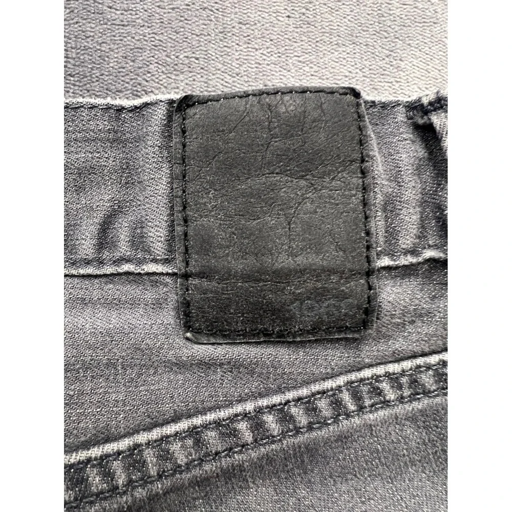 Gap 1969 Straight Leg Jeans Mens 38x32 Grey Denim Fall 2012 Clean Grey Wash‎